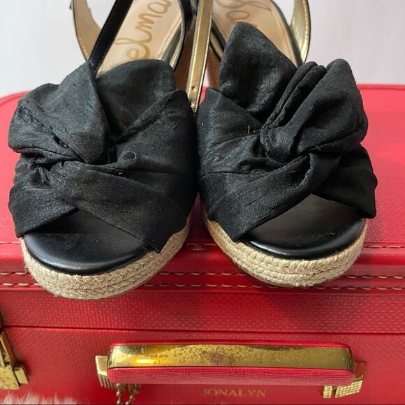 Sam Edelman Aubrey Wedge Sandals - Size 6.5 - Picture 4 of 8